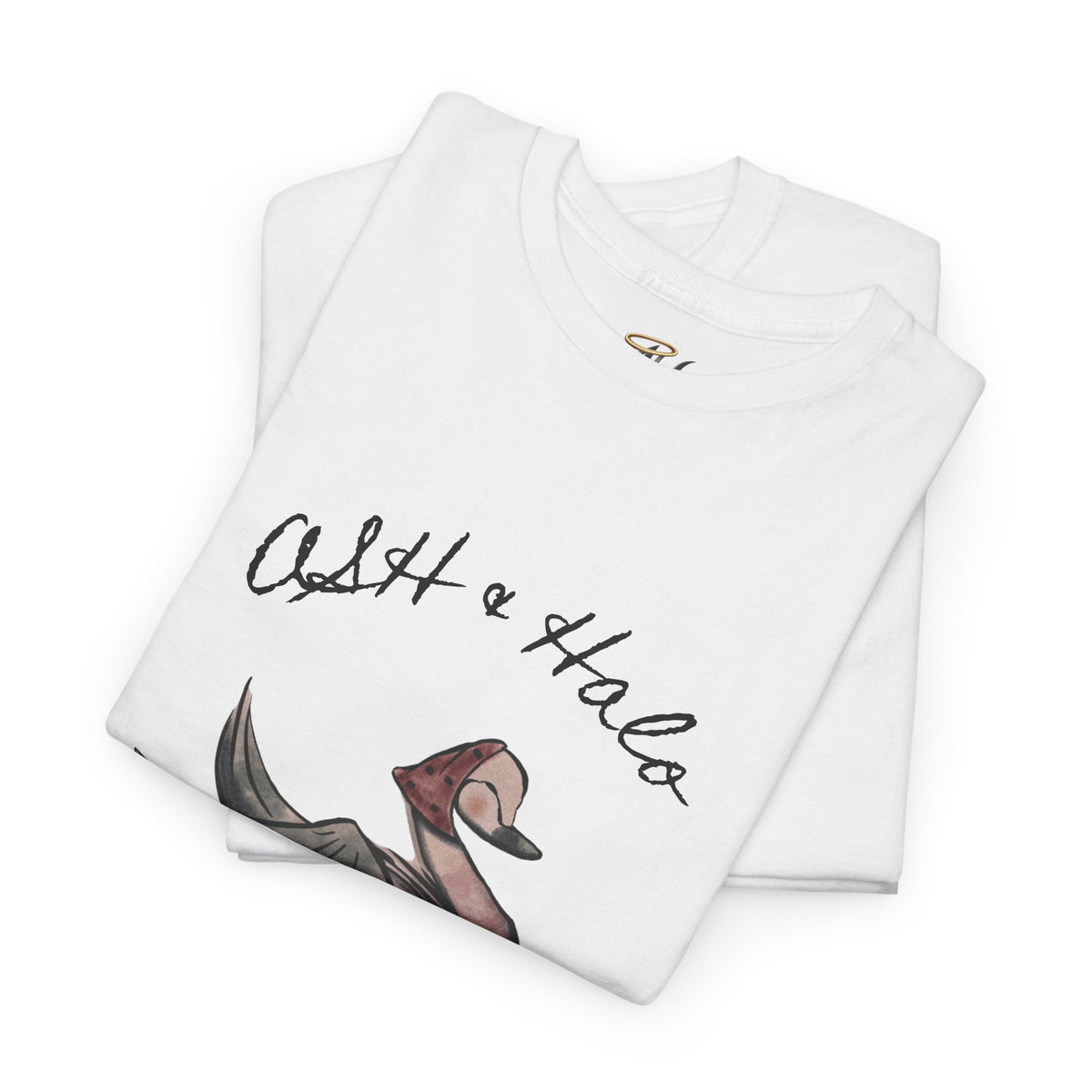 Ash & Halo Swan Tee