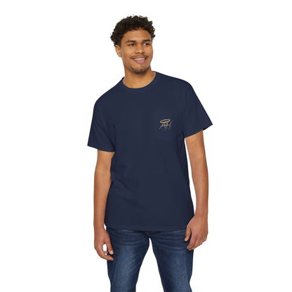 Ash & Halo Pocket Tee